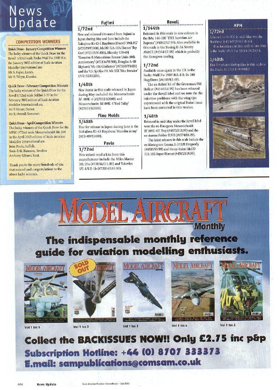 Scale Aviation Modeller International 2002-07